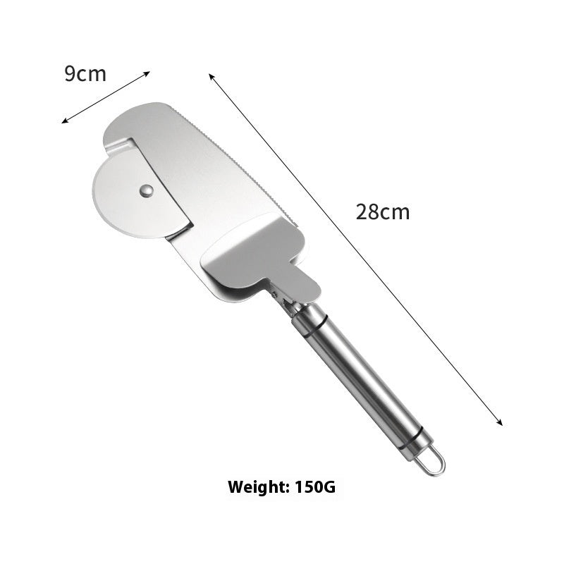 3-in-1 Pizza Cutter With Hanging Holes Labor-Saving Durable Rolling Cutter For Kitchen Cooking Kitchen Gadgets