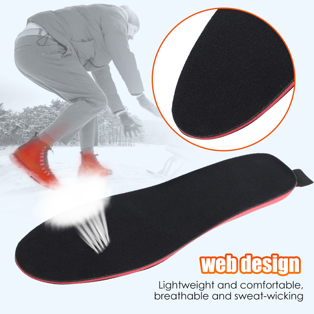 Rechargeable Electric Heated Insoles – Adjustable Warm Insole Pads for Men & Women