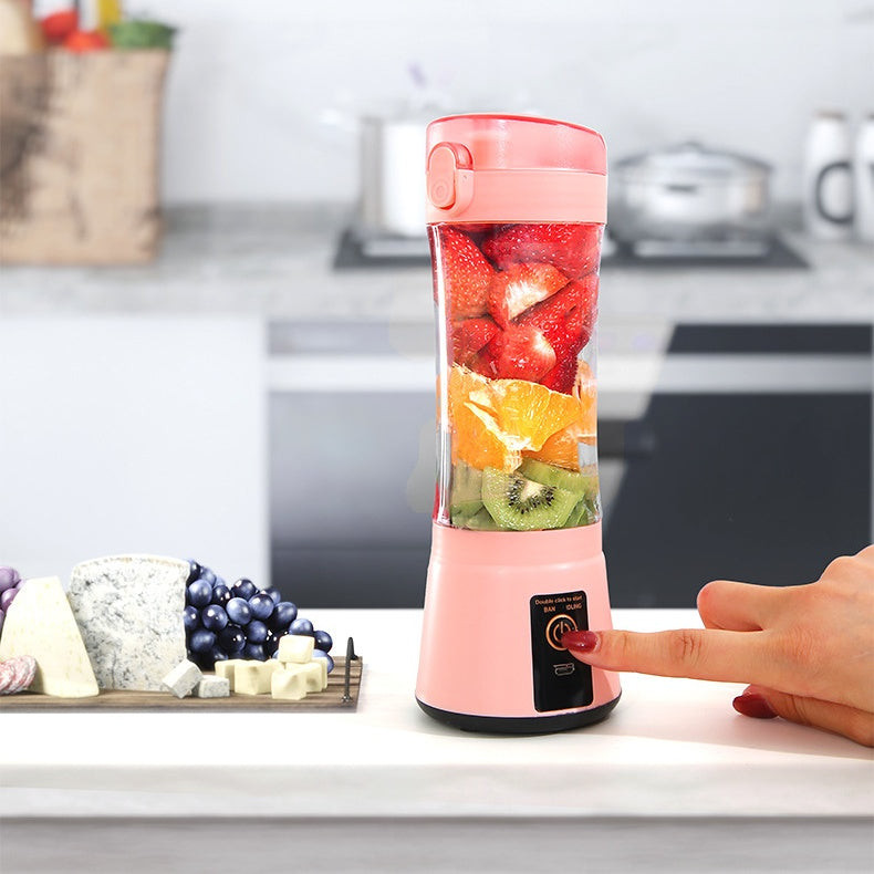 Portable USB Rechargeable Juicer Cup – 380ml Personal Blender