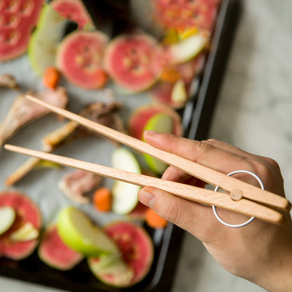 Wooden Kitchen Tongs
