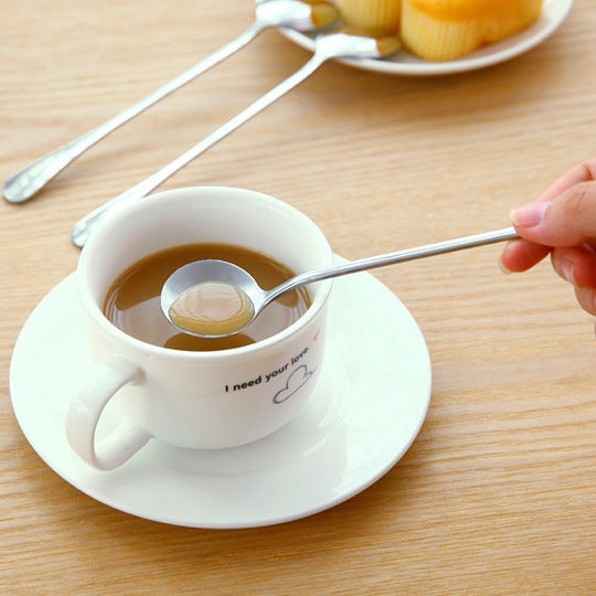 Creative stainless steel long handle spoon