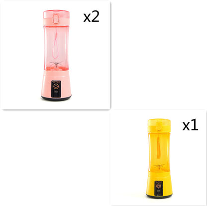 Portable USB Rechargeable Juicer Cup – 380ml Personal Blender