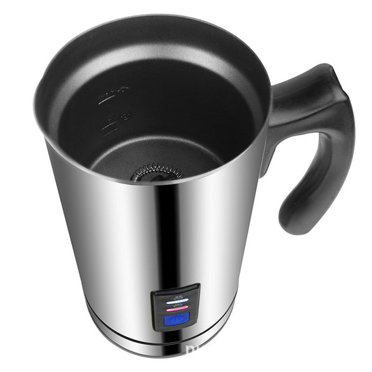 Automatic hot and cold coffee electric milk frother