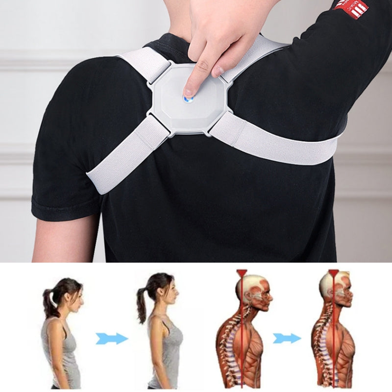 Smart Adjustable Back Support Belt with Posture Reminder for Kids & Adults