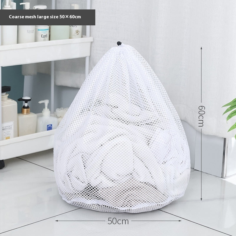 Drawstring Laundry Bag Fine Mesh Thick Thick Drawstring