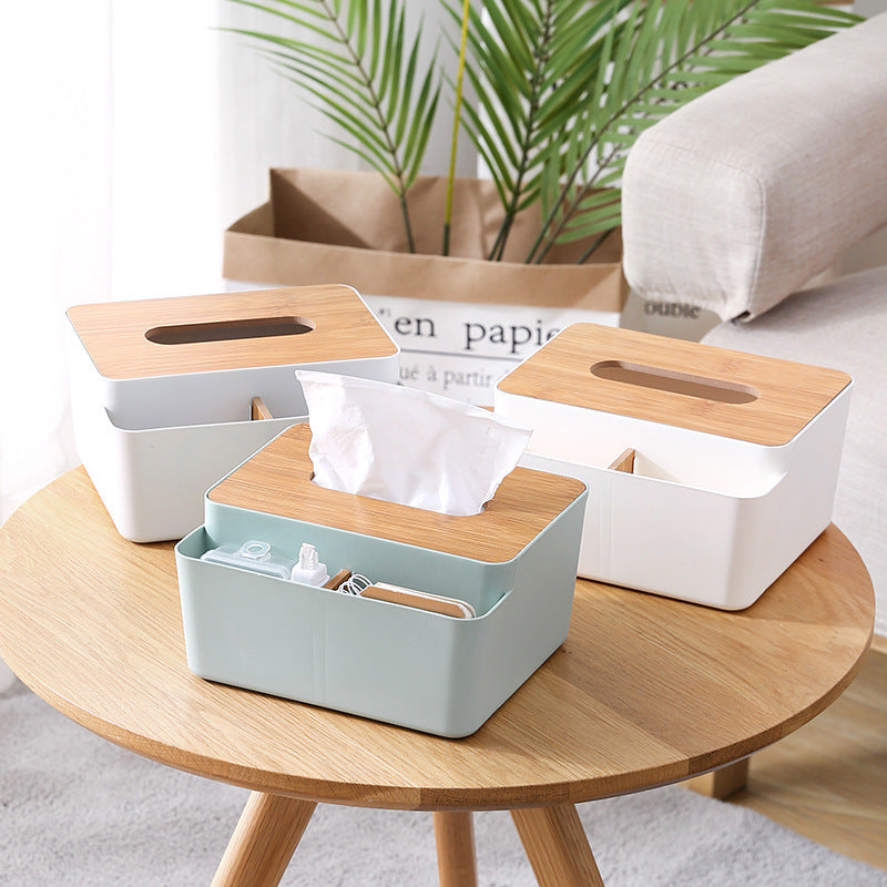 Creative Japanese Desktop Multifunctional Wooden Drawer Box
