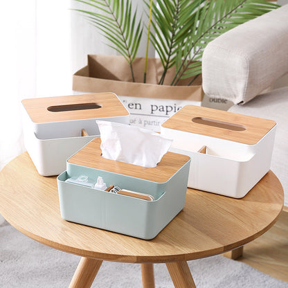 Creative Japanese Desktop Multifunctional Wooden Drawer Box