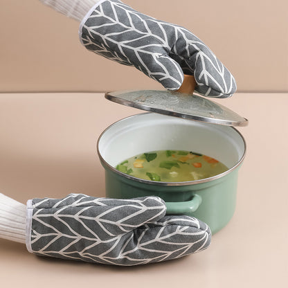 Kitchen Microwave Oven Insulated Gloves