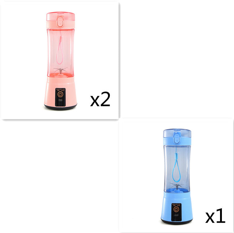 Portable USB Rechargeable Juicer Cup – 380ml Personal Blender