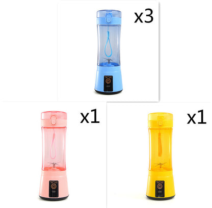 Portable USB Rechargeable Juicer Cup – 380ml Personal Blender