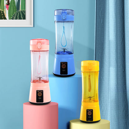 Portable USB Rechargeable Juicer Cup – 380ml Personal Blender