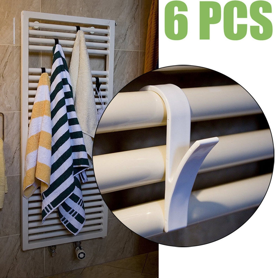 Plastic hook towel rack wardrobe hook