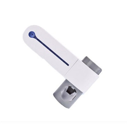 3-in-1 Toothbrush Holder, Toothpaste Dispenser & UV Sterilizer