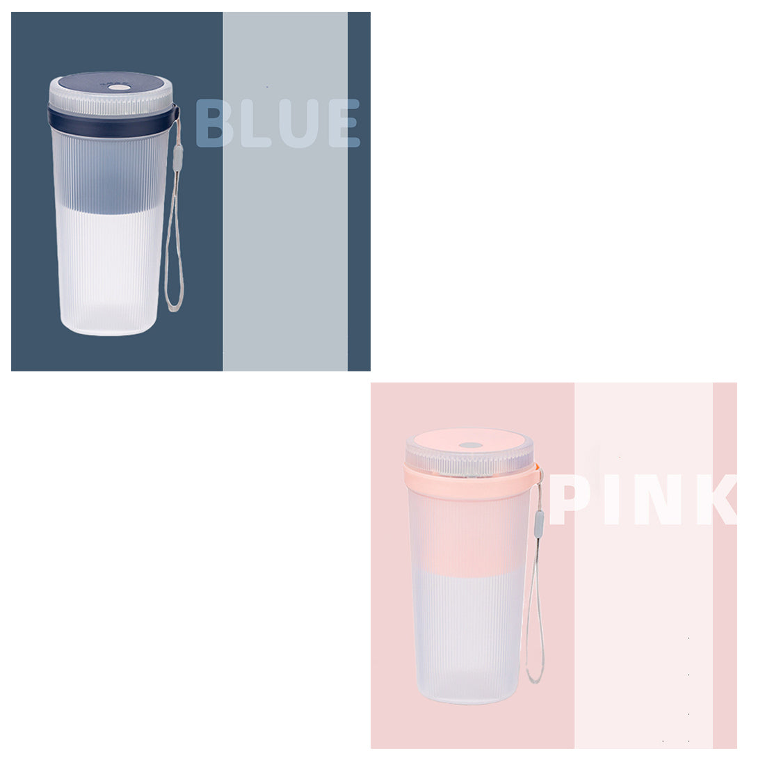 Portable USB Rechargeable Blender Juicer Cup – Multi-Function Smoothie & Fruit Mixer Bottle