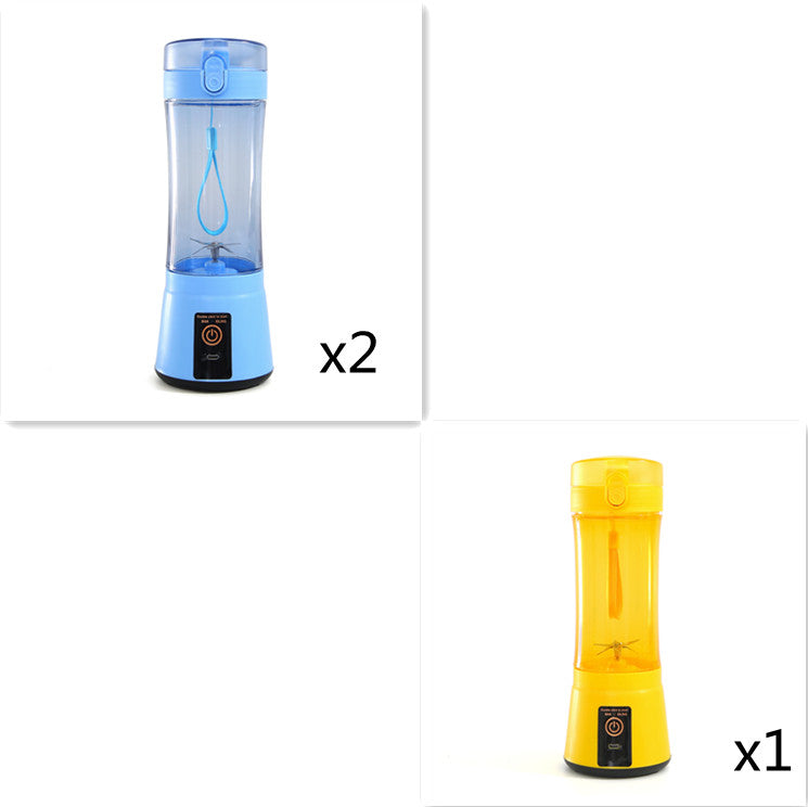 Portable USB Rechargeable Juicer Cup – 380ml Personal Blender