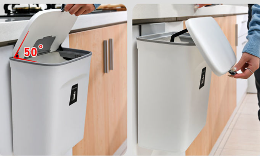 Slim Wall-Mounted Trash Saver