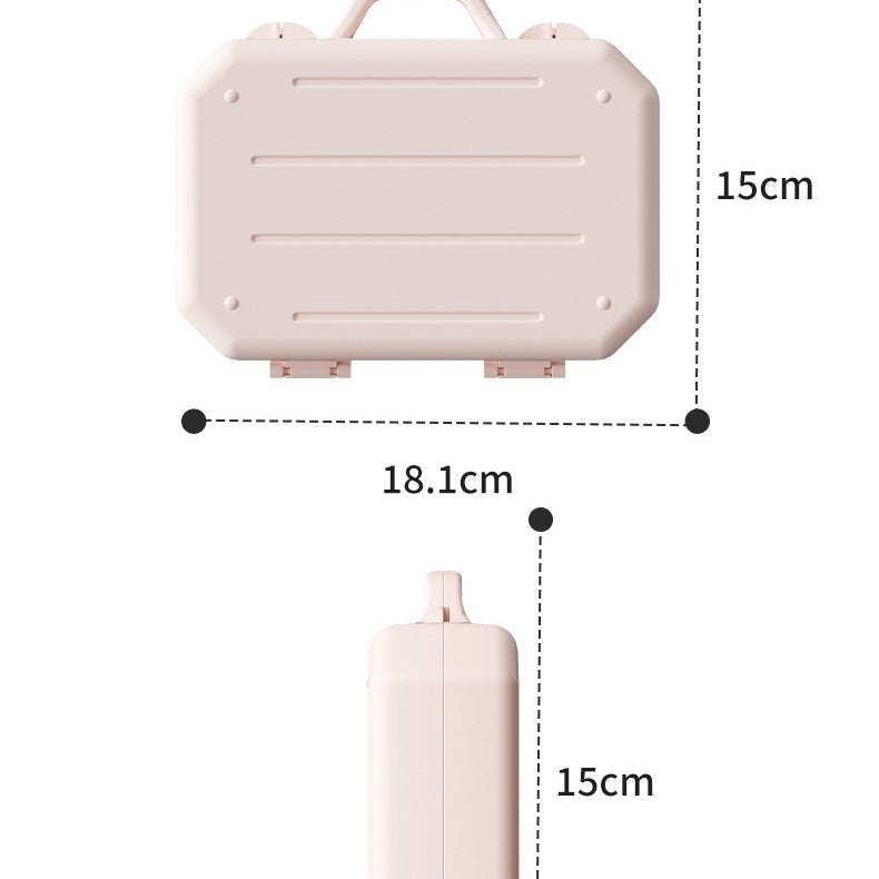 Portable Multifunctional Silicone Straw Baby Bottle Brush Storage Set
