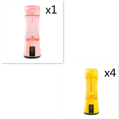 Portable USB Rechargeable Juicer Cup – 380ml Personal Blender