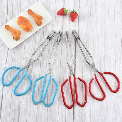 11-inch Barbecue Tongs Stainless Steel Food Tongs With A Thickened Design