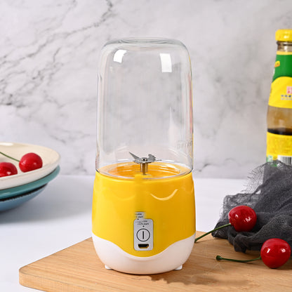 Portable Rechargeable Juicer Cup – 400ml Blender (18000RPM)