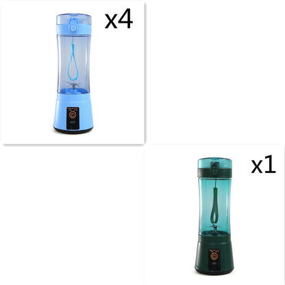 Portable USB Rechargeable Juicer Cup – 380ml Personal Blender