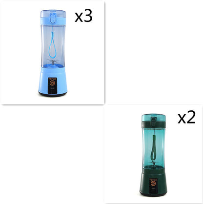 Portable USB Rechargeable Juicer Cup – 380ml Personal Blender