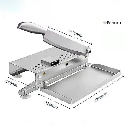 Food Cutter & Slicer – Stainless Steel Kitchen Tool