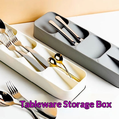 Cutlery Organizer For Kitchen Drawer Divided Storage Box For Forks