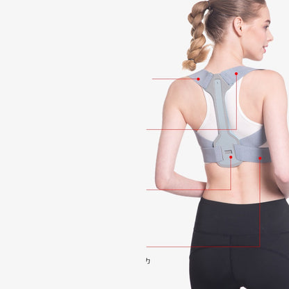 Adjustable Back & Shoulder Support Belt for Students and Adults