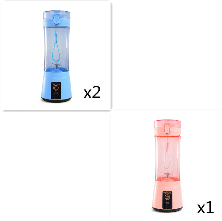 Portable USB Rechargeable Juicer Cup – 380ml Personal Blender