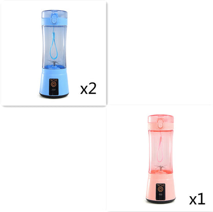 Portable USB Rechargeable Juicer Cup – 380ml Personal Blender
