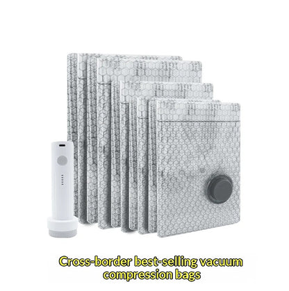 Vacuum Compression Storage Bags Travel Set