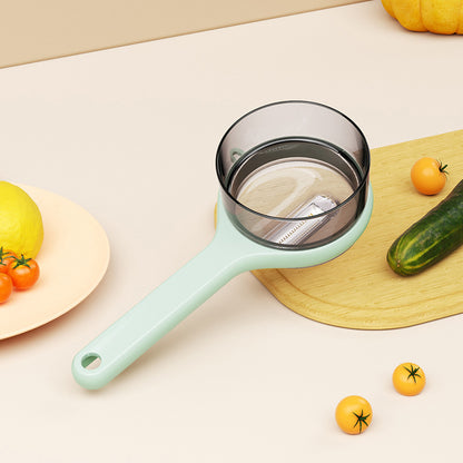 Multi-Functional Kitchen Peeler with Built-In Storage