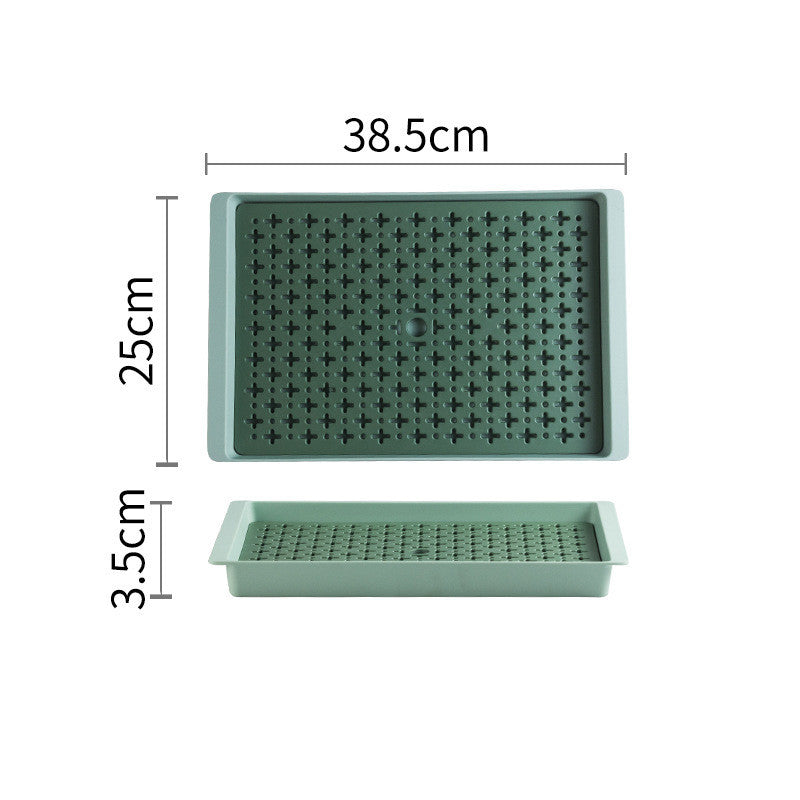Tray Tabletop Storage Tray Tea Set Drain Tray