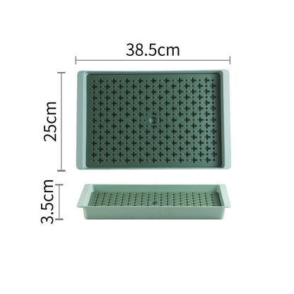 Tray Tabletop Storage Tray Tea Set Drain Tray