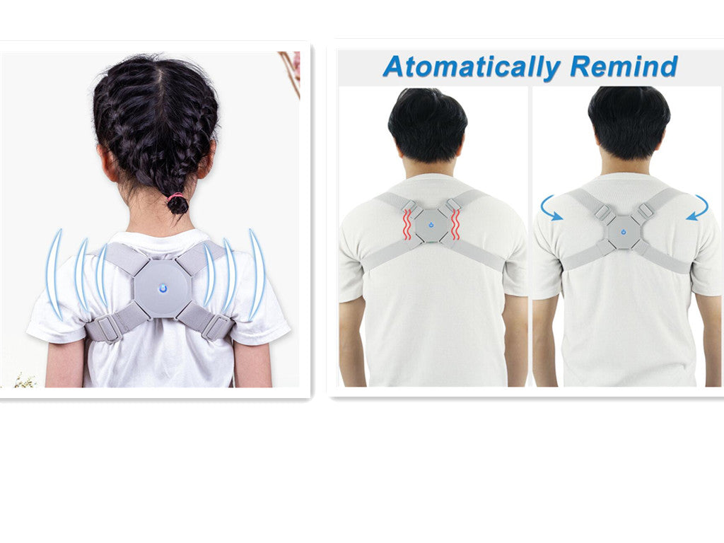 Adjustable Smart Back Support with Posture Reminder