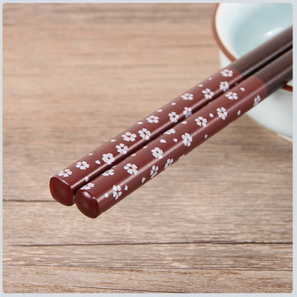 Wooden Japanese Style Chopsticks Household Craft Chopsticks Wooden Tableware