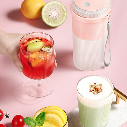 Portable USB Rechargeable Blender Juicer Cup – Multi-Function Smoothie & Fruit Mixer Bottle