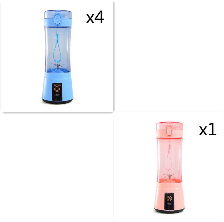 Portable USB Rechargeable Juicer Cup – 380ml Personal Blender