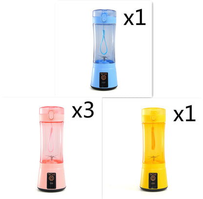Portable USB Rechargeable Juicer Cup – 380ml Personal Blender