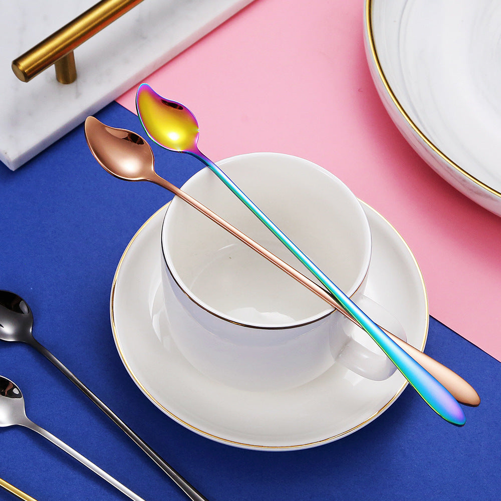 Creative Mango Spoon With Long Handle