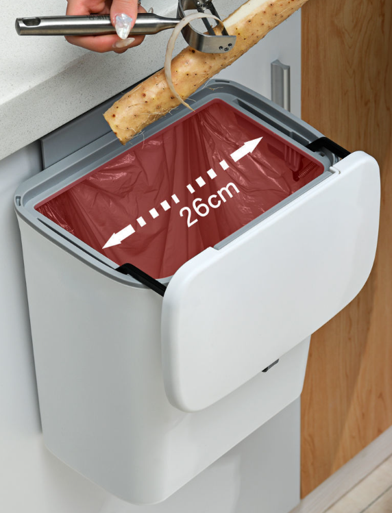 Slim Wall-Mounted Trash Saver