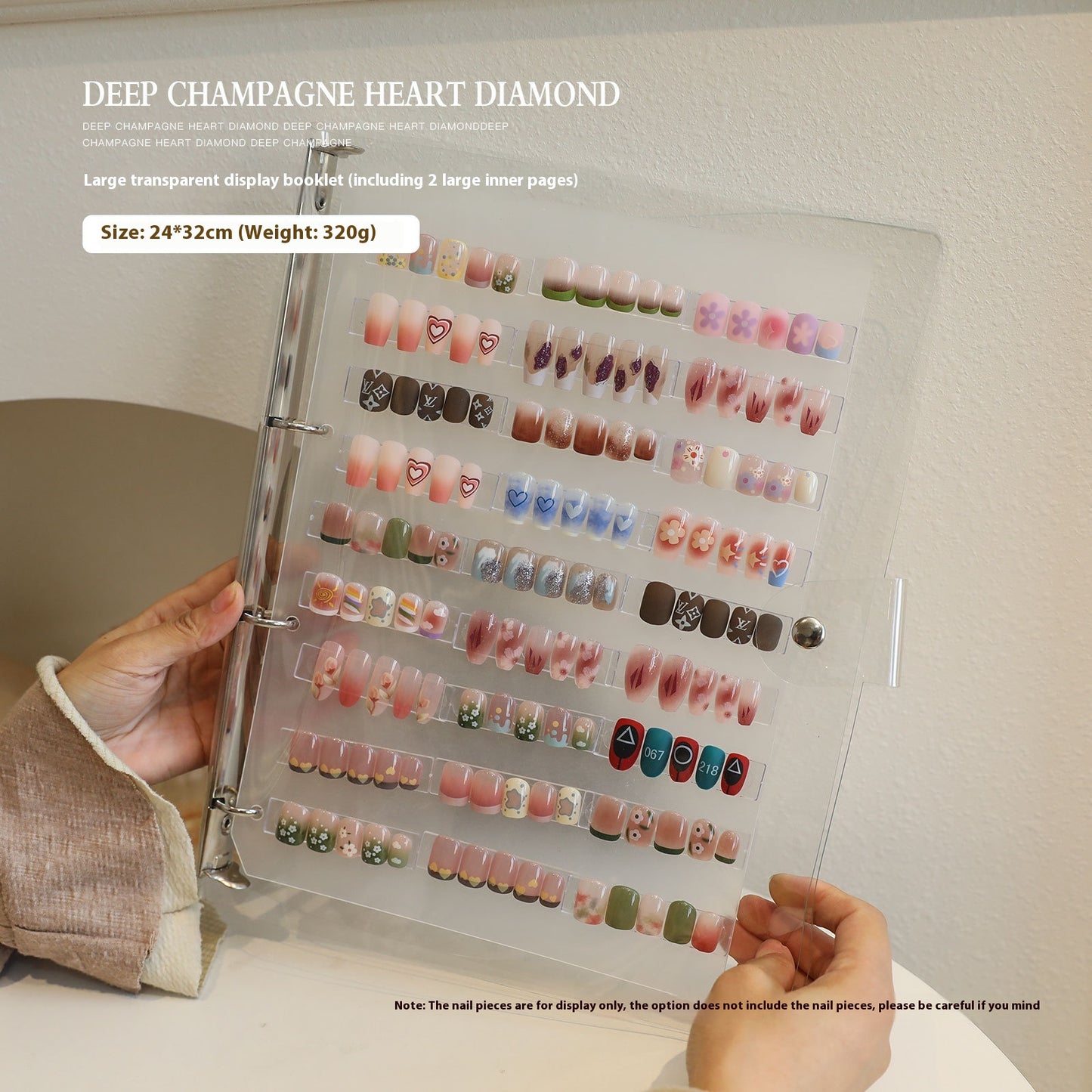 Wear Storage Nail Art Style  Book
