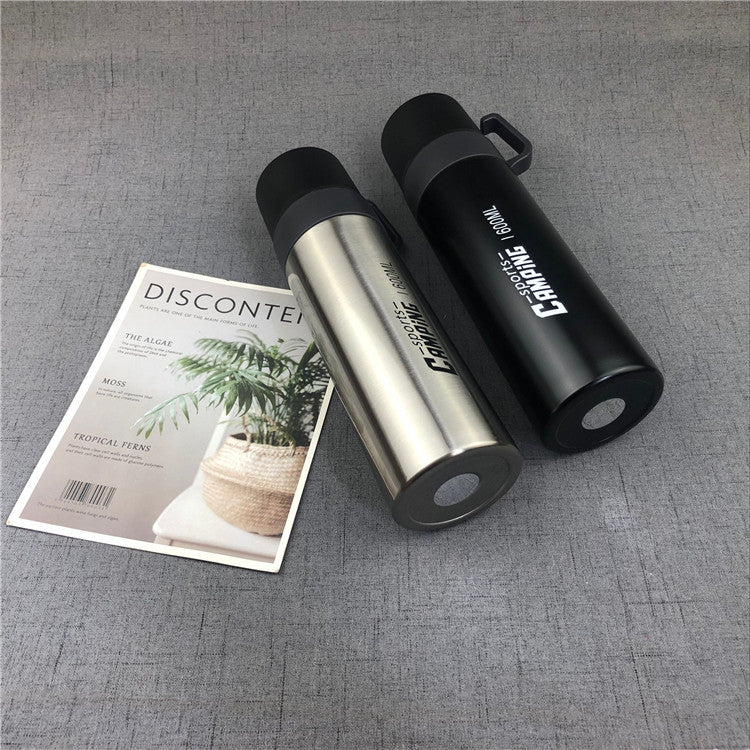 Creative Simple 304 Stainless Steel Vacuum Outdoor Sports Warm-keeping Water Cup