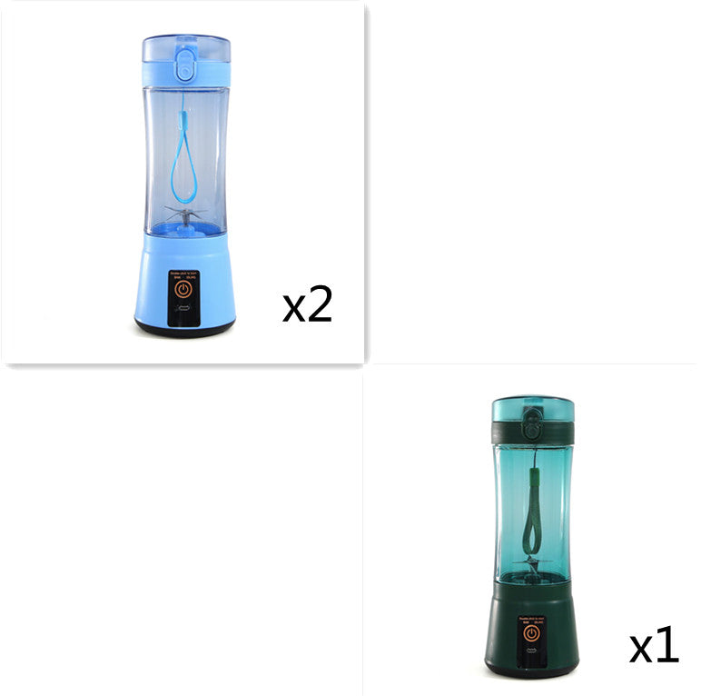 Portable USB Rechargeable Juicer Cup – 380ml Personal Blender