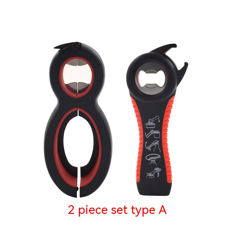 Can Openers Three-piece Set 2-piece Set 4-in-1 Corkscrew Set Kitchen Tools