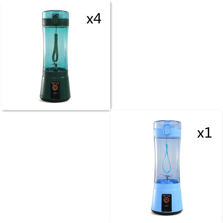 Portable USB Rechargeable Juicer Cup – 380ml Personal Blender