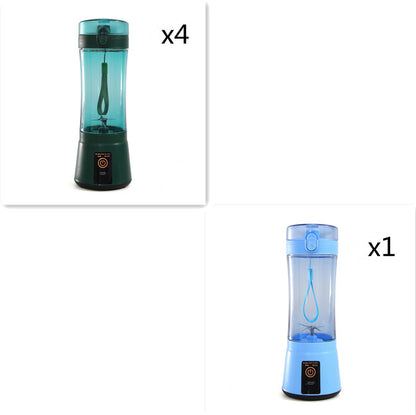 Portable USB Rechargeable Juicer Cup – 380ml Personal Blender
