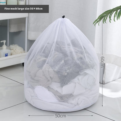 Drawstring Laundry Bag Fine Mesh Thick Thick Drawstring