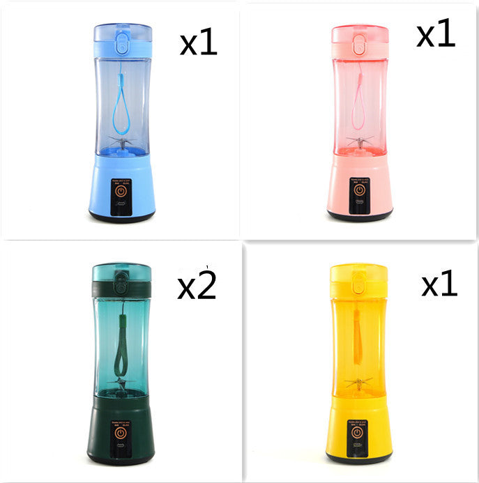 Portable USB Rechargeable Juicer Cup – 380ml Personal Blender